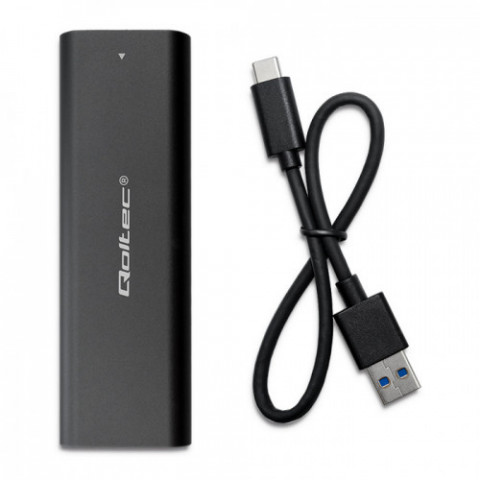 QOLTEC OBUDOWA DO DYSKÓW KIESZEŃ M.2 SATA SSD - Galeria zdjęcie 7