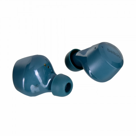 Słuchawki bezprzewodowe douszne Belkin SoundForm Bolt True Wireless Earbuds BT5.2 IPX4 Teal - Galeria zdjęcie 5