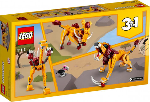 LEGO Creator 31112 Dziki lew - Galeria zdjęcie 2
