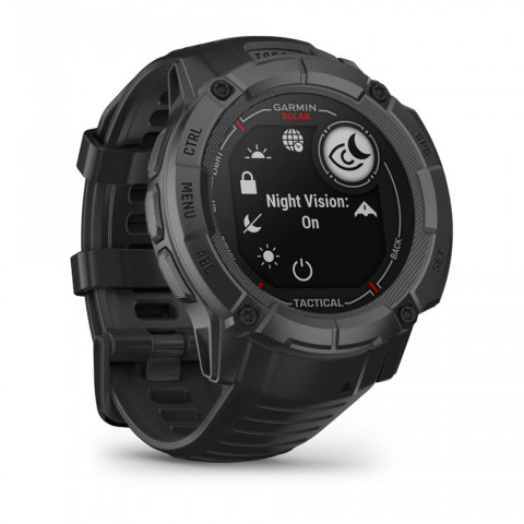 Zegarek Garmin Instinct 2X Solar Tactical Edition Black - Galeria zdjęcie 3
