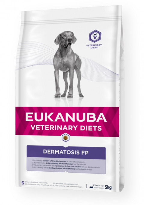 EUKANUBA Veterinary Diets Dermatosis FP Fish & Potato - sucha karma dla psa - 5 kg - Galeria zdjęcie 1