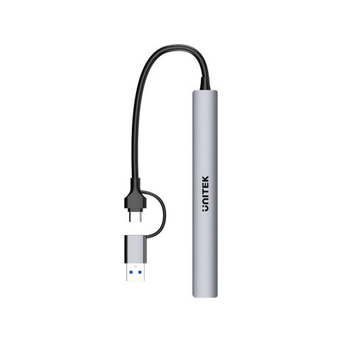 UNITEK HUB USB-A/C 7W1 USB-A 5 GBPS - Galeria zdjęcie 3