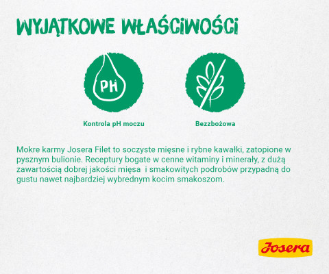 Josera Filet kurczak z kaczką - saszetka 85g - Galeria zdjęcie 2