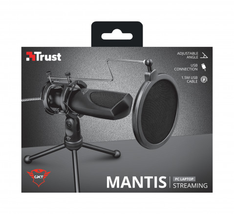 Mikrofon TRUST GXT 232 Mantis Streaming Black (22656) - Galeria zdjęcie 6