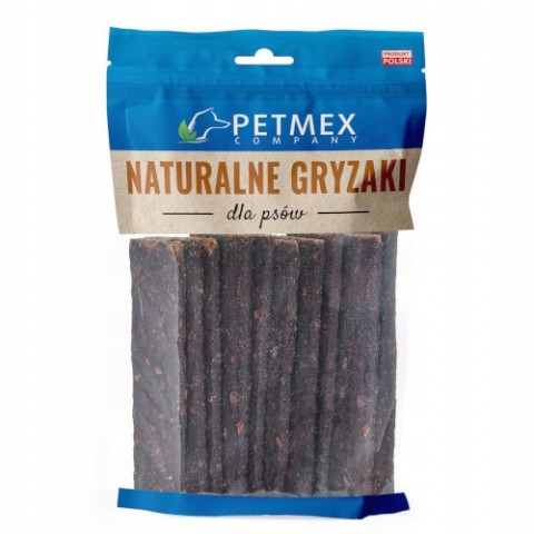 PETMEX Paski z dzika - przysmak dla psa - 200g - Galeria zdjęcie 1