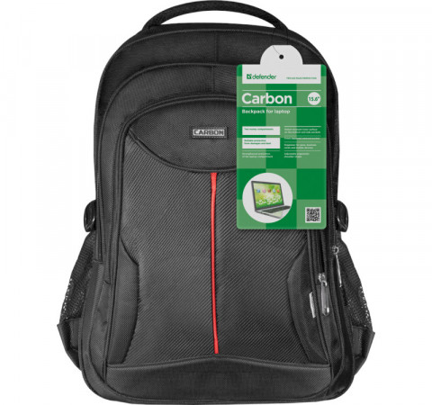 DEFENDER PLECAK CARBON 15.6" CZARNY 26077 - Galeria zdjęcie 4