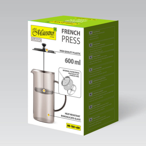 Prasa francuska MAESTRO 600ML MR-1861-600 - Galeria zdjęcie 6
