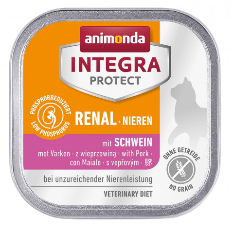ANIMONDA Integra Protect Renal Wieprzowina - mokra karma dla kota - 100g - Galeria zdjęcie 1