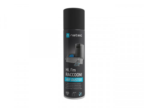 NATEC SPRĘŻONE POWIETRZE RACCOON AIR 600ML - Galeria zdjęcie 1