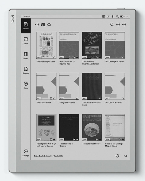 Czytnik e-booków Onyx Boox Go 10,3" Carta 1200 64GB Wi-Fi Grey - Galeria zdjęcie 2