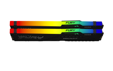 Kingston FURY DDR5 64GB (2x32GB) 6000MHz CL36 Beast Black RGB EXPO (KF560C36BBEAK2-64) - Galeria zdjęcie 2