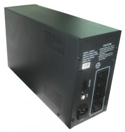 Energenie zasilacz awaryjny ups avr 1200va 4x c13 ups-pc-1202ap - Galeria zdjęcie 2