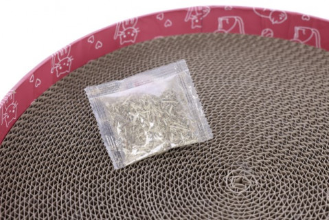 KERBL Scratch Bed Circle - drapak dla kota - 34cm - Galeria zdjęcie 2