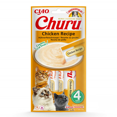 INABA Churu Kurczak - przysmak dla kota - 4x14 g - Galeria zdjęcie 1