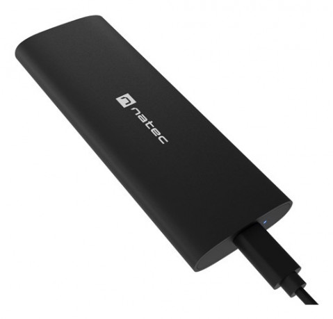 OBUDOWA SSD ZEWNĘTRZNA NATEC RHINO M.2 NVME LITE USB-C 3.1 GEN 2 ALUMINIUM - Galeria zdjęcie 2