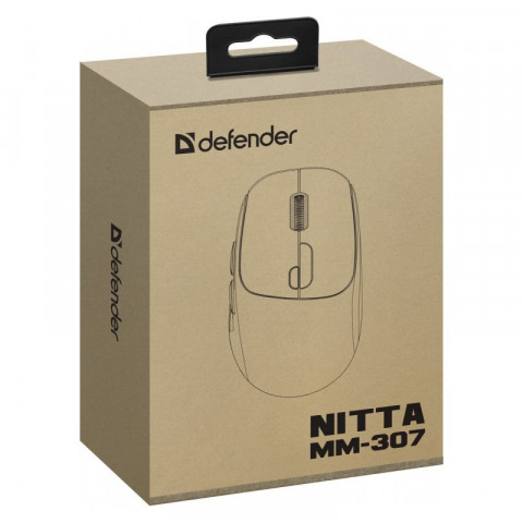 DEFENDER MYSZ NITTA MM-307 RF+BT OPTIC 1600dpi 6P BIAŁA - Galeria zdjęcie 5