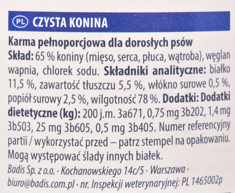 ANIMONDA GranCarno Single Protein konina - mokra karma dla psa - 400 g - Galeria zdjęcie 2
