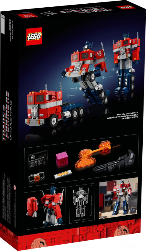 LEGO Icons 10302 Optimus Prime - Galeria zdjęcie 2
