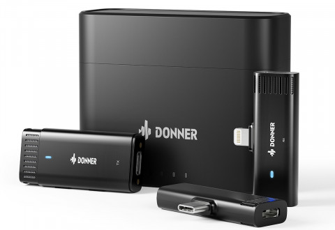 DONNER VPM10 - Mikrofon bezprzewodowy typu Wireless dla urządzeń iOS - Galeria zdjęcie 2