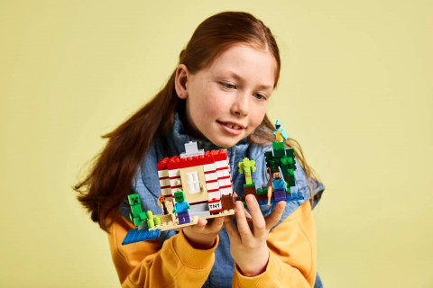 LEGO MINECRAFT 21275 THE TNT JUNGLE HOUSE - Galeria zdjęcie 11