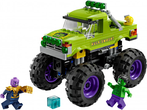 LEGO Marvel Super Heroes 76312 Monster truck Hulka kontra Thanos - Galeria zdjęcie 3