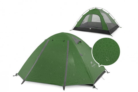 Naturehike Namiot P-Series 3 UV NH18Z033-P-Forest Green - Galeria zdjęcie 1