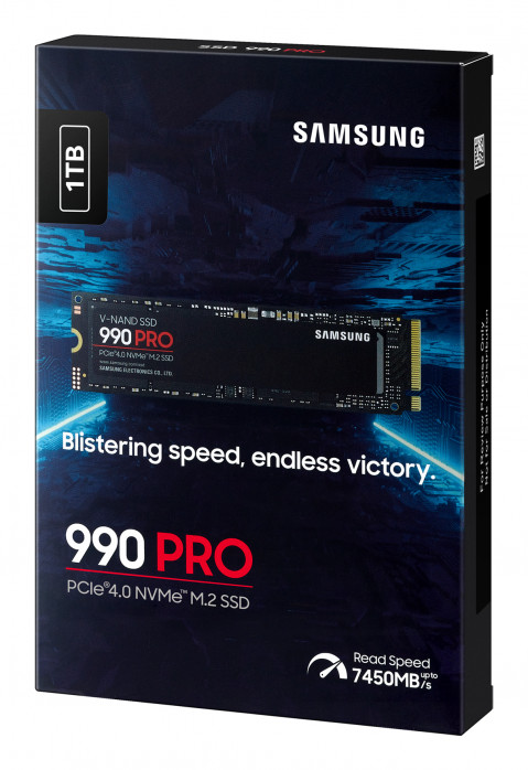 Dysk SSD Samsung 990 PRO 1TB PCle 4.0 NVMe M.2 (MZ-V9P1T0BW) - Galeria zdjęcie 8