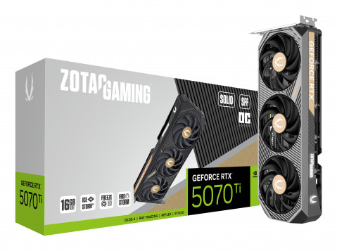 Karta graficzna ZOTAC GAMING GeForce RTX 5070 Ti SOLID SFF OC 16GB (ZT-B50710J3-10P) - Galeria zdjęcie 8