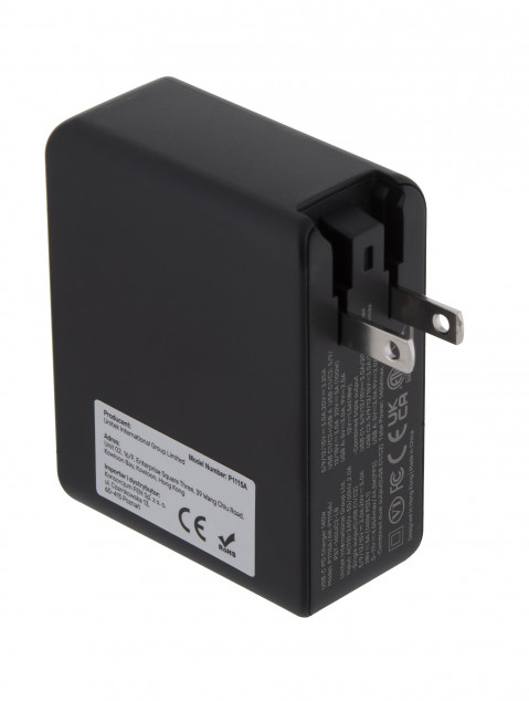 UNITEK ŁADOWARKA GAN 2X USB-C, USB-A, 140W - Galeria zdjęcie 7