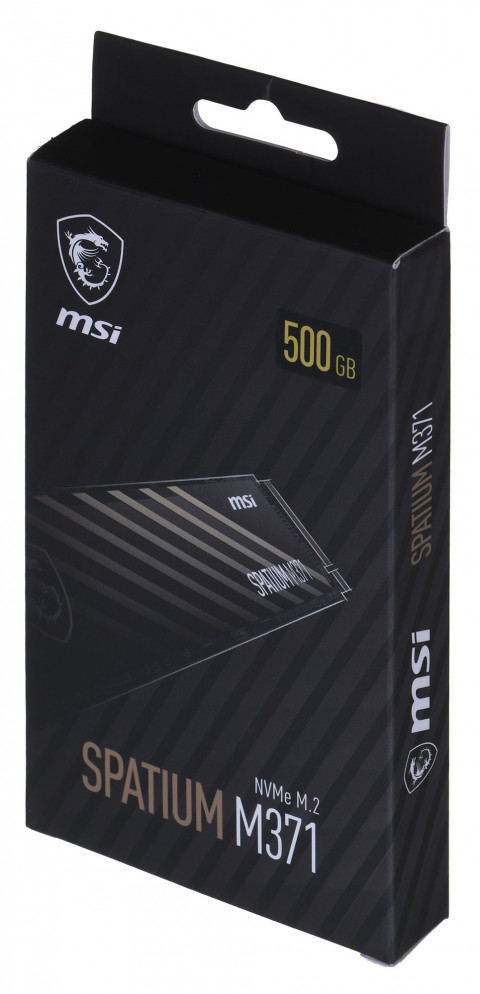 Dysk SSD MSI SPATIUM M371 500GB NVMe M.2 (S78-440K160-P83) - Galeria zdjęcie 3