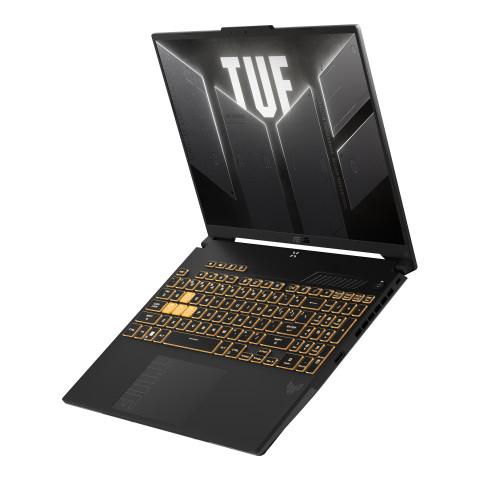ASUS TUF Gaming F16 FX607VU-I5165 Core 5 210H 16.0" FHD+ 144Hz Value IPS-level 300nits AG 16GB DDR5 SSD512 GeForce RTX 4050 6GB LAN WLAN+BT Cam720p 56Wh NoOS Mecha Gray - Galeria zdjęcie 6