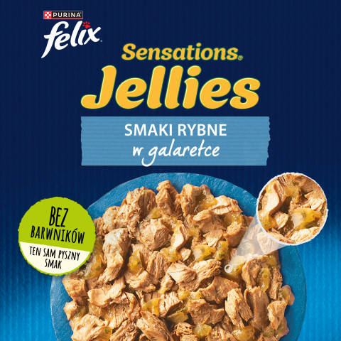 FELIX Sensations smaki rybne - mokra karma dla kota - 4x 85g - Galeria zdjęcie 6