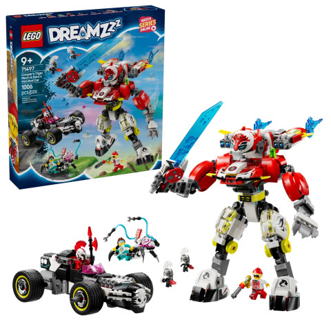 LEGO DREAMZZZ 71497 Tygrysi mech Coopera i hot rod Zero - Galeria zdjęcie 1