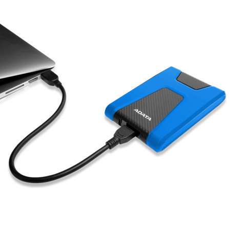 Dysk zewnętrzny HDD ADATA HD650 AHD650-1TU31-CBL (1TB; 2.5"; USB 3.2; niebieski) - Galeria zdjęcie 6
