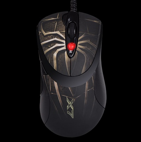 Mysz A4Tech EVO XGame Laser Oscar X747 Brown Fire USB - Galeria zdjęcie 5