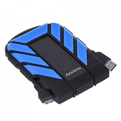 Dysk zewnętrzny HDD ADATA HD710 PRO AHD710P-2TU31-CBL (2TB; 2.5"; USB 3.2; niebieski) - Galeria zdjęcie 2