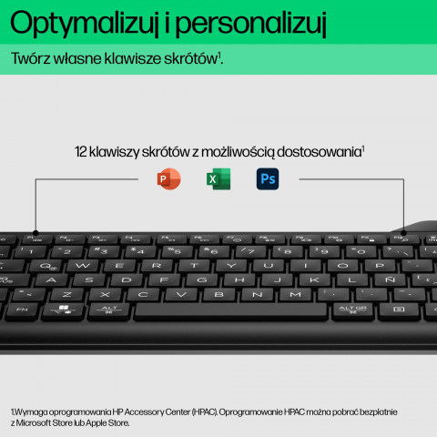 Klawiatura HP 460 Multi-Device Bluetooth Keyboard bezprzewodowa czarna 7N7B8AA - Galeria zdjęcie 8