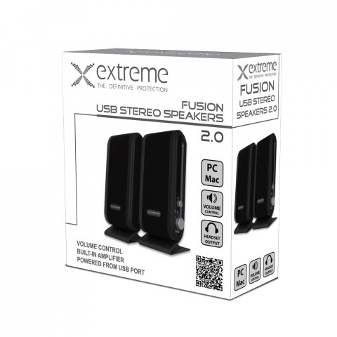 EXTREME GŁOŚNIKI 2.0 USB FUSION XP102 - Galeria zdjęcie 2