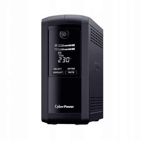 Zasilacz awaryjny UPS CyberPower VP1600ELCD-FR - Galeria zdjęcie 1
