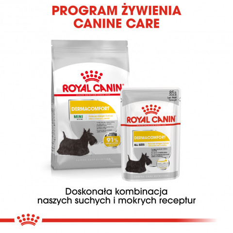 ROYAL CANIN CCN DERMACOMFORT LOAF mokra karma dla psa dorosłego - 12x85g - Galeria zdjęcie 8