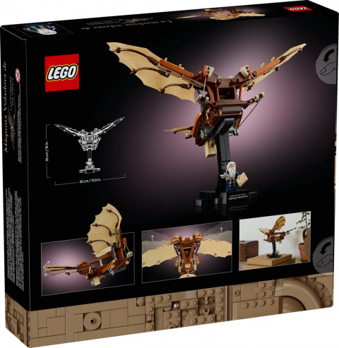LEGO ICONS 10363 Maszyna latająca Leonarda da Vinci - Galeria zdjęcie 2