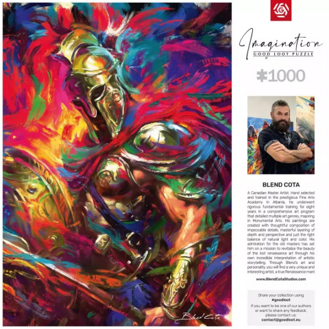 Puzzle Good Loot Imagination Puzzle: Blend Cota Iliryjski Wojownik (1000 elementów) - Galeria zdjęcie 4
