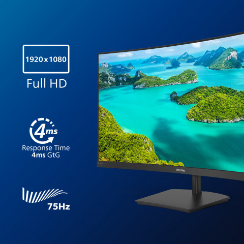 MONITOR PHILIPS LED 23,6" 241E1SCA/00 - Galeria zdjęcie 3