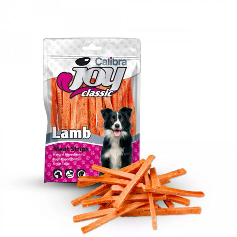 CALIBRA Joy Classic Lamb Strips - naturalny przysmak dla psa - 80 g - Galeria zdjęcie 1