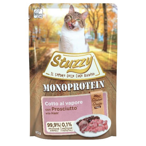STUZZY Monoprotein Szynka - mokra karma dla kota - 85g - Galeria zdjęcie 1