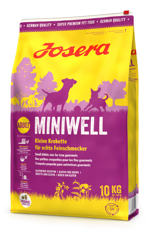 JOSERA Miniwell - sucha karma dla psa - 10kg + GRATIS! - Galeria zdjęcie 2
