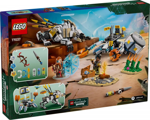 LEGO HORIZON 77037 Aloy i Varl kontra krabołaz i piłoząb - Galeria zdjęcie 2