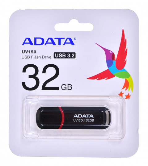 Pendrive Adata UV150 32GB USB 3.0 Czarny. - Galeria zdjęcie 2