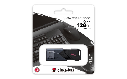 KINGSTON FLASH 128GB USB3.2 DataTraveler ExodiaOnyx - Galeria zdjęcie 6