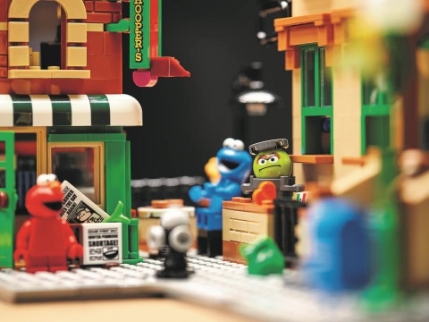 LEGO Ideas 21324 123 Ulica Sezamkowa - Galeria zdjęcie 9